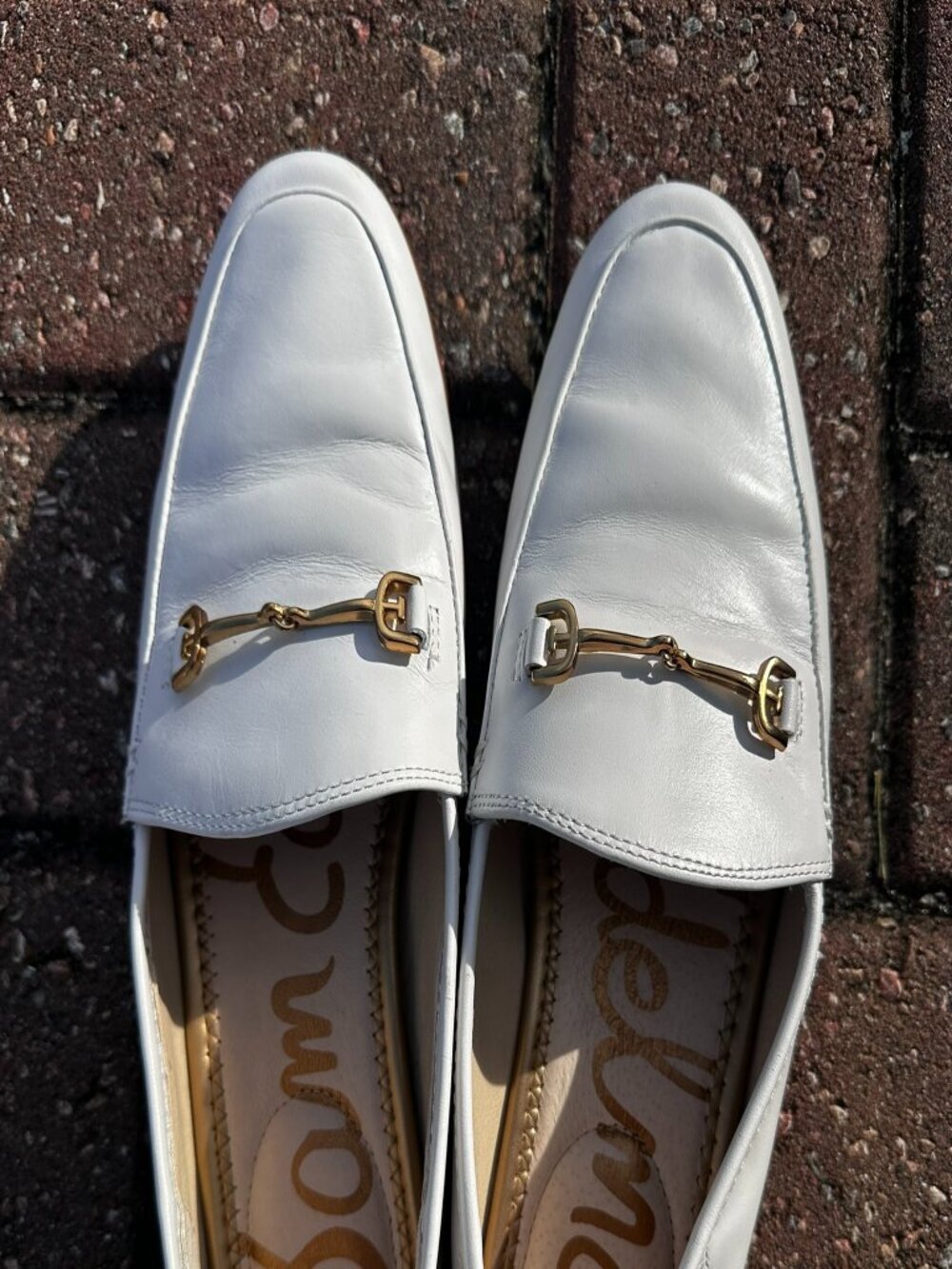 Sam Edelman Horsebit Leather Loafers Size 7.5
